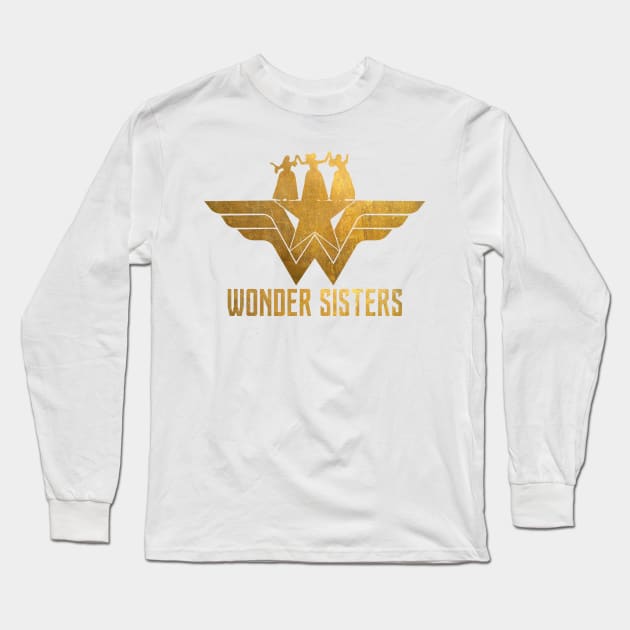 Wonder Schuyler Sisters Long Sleeve T-Shirt by nah